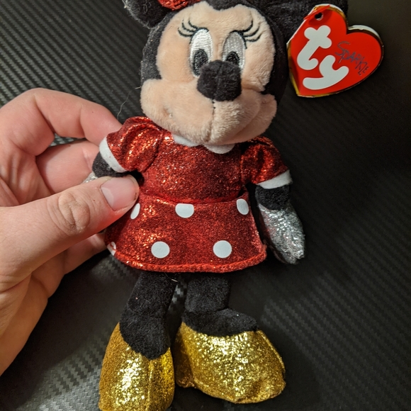 TY Sparkle Minnie Mouse - Picture 1 of 3